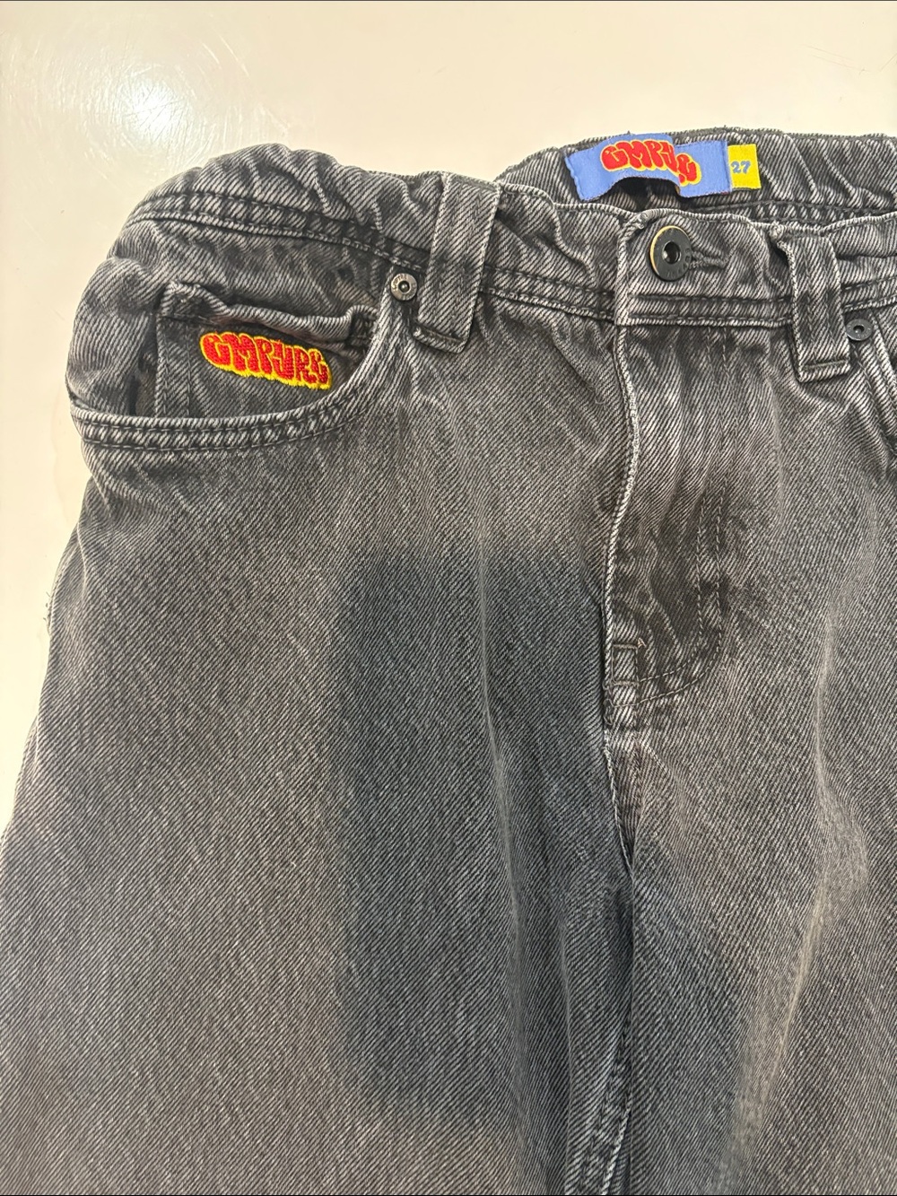 Empyre Men's Black Straight Jeans - Picture 6 of 7